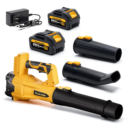 Portable Cordless Blower with 26000RPM High Speed Motor for Leaves Dust and Debris