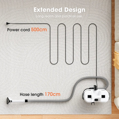 Portable Fabric Cleaner Machine Deep Cleaning Carpet & Upholstery Cleaner with Powerful Suction