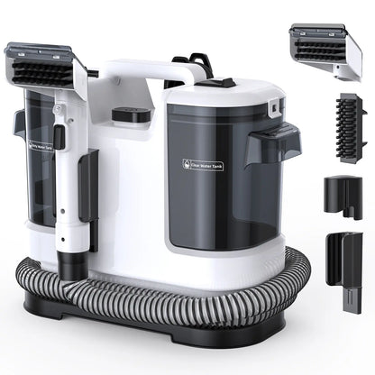 Portable Fabric Cleaner Machine Deep Cleaning Carpet & Upholstery Cleaner with Powerful Suction